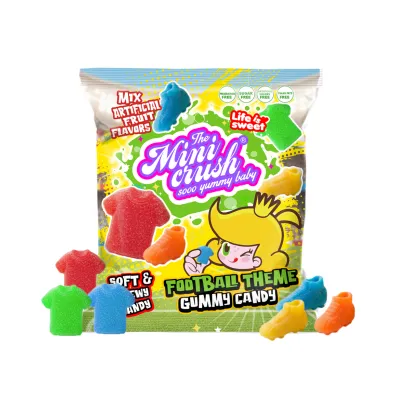 Football-Themed Gummy Candy